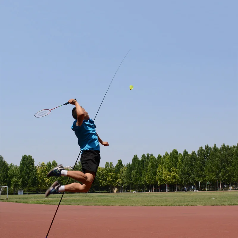 Badminton Trainer Portable Telescopic Elastic Adjustable Self-Study Rebound Power Base Practice Training Device...
Badminton Trainer Portable Telescopic Elastic Adjustable Self-Study Rebound Power Base Practice Training Device...