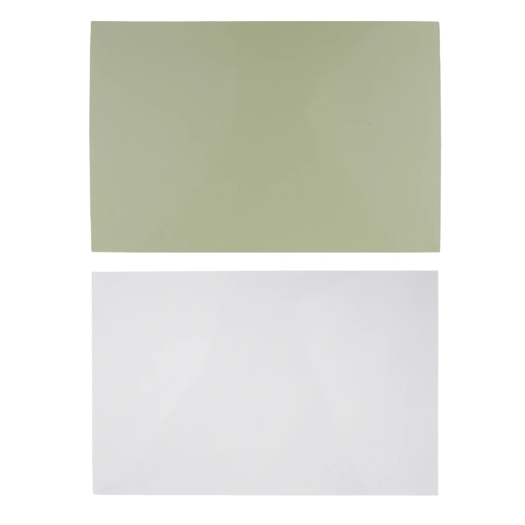 Unfinished Plastic 3-Ply Guitars Bass Pickguard Material Scratch Plate Blank Sheet Unfinished Plastic 3-Ply Guitars Bass Pickguard Material Scratch Plate Blank Sheet