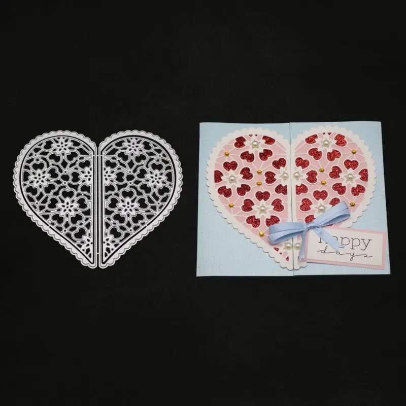 1Set Heart Metal Cutting Dies Stencil DIY Scrapbooking Album Stamp Paper Card Embossing Craft Decor
1Set Heart Metal Cutting Dies Stencil DIY Scrapbooking Album Stamp Paper Card Embossing Craft Decor