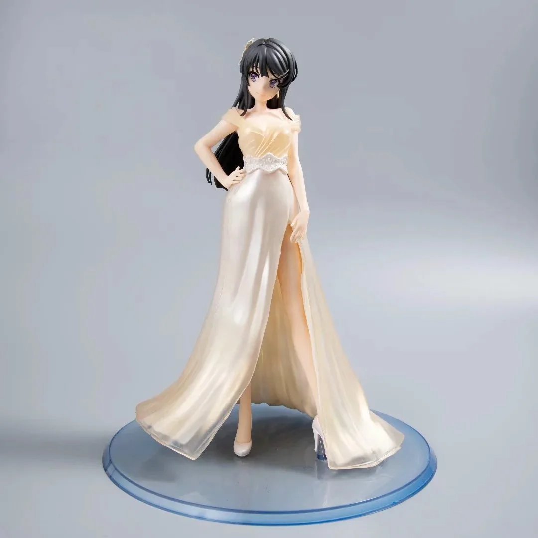 Аниме Beauty Girl Series Sakurajima Mai Aniplex 1/6 свадебное платье Ver. Фигурка из ПВХ Коллекционная