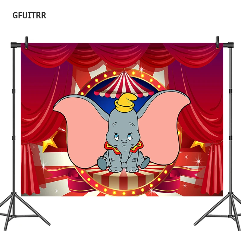 GFUITRR Carnival Tent Dumbo Photography Backdrop Newborn Birthday Circus Photo Background Red Vinyl Photo Booth Props
GFUITRR Carnival Tent Dumbo Photography Backdrop Newborn Birthday Circus Photo Background Red Vinyl Photo Booth Props