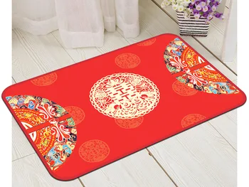 Chinese Red Carpet Wedding Geometric Pattern Carpet Living Room Bedroom Coffee Table Carpet Carpet Rectangular Non-slip Carpet
Chinese Red Carpet Wedding Geometric Pattern Carpet Living Room Bedroom Coffee Table Carpet Carpet Rectangular Non-slip Carpet