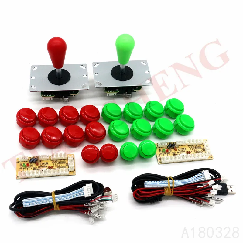 Arcade Joystick DIY Kit Zero Delay Arcade DIY Kit USB Encoder To PC Arcade Sanwa Joystick+Sanwa Push Button For Arcade Mame
Arcade Joystick DIY Kit Zero Delay Arcade DIY Kit USB Encoder To PC Arcade Sanwa Joystick+Sanwa Push Button For Arcade Mame