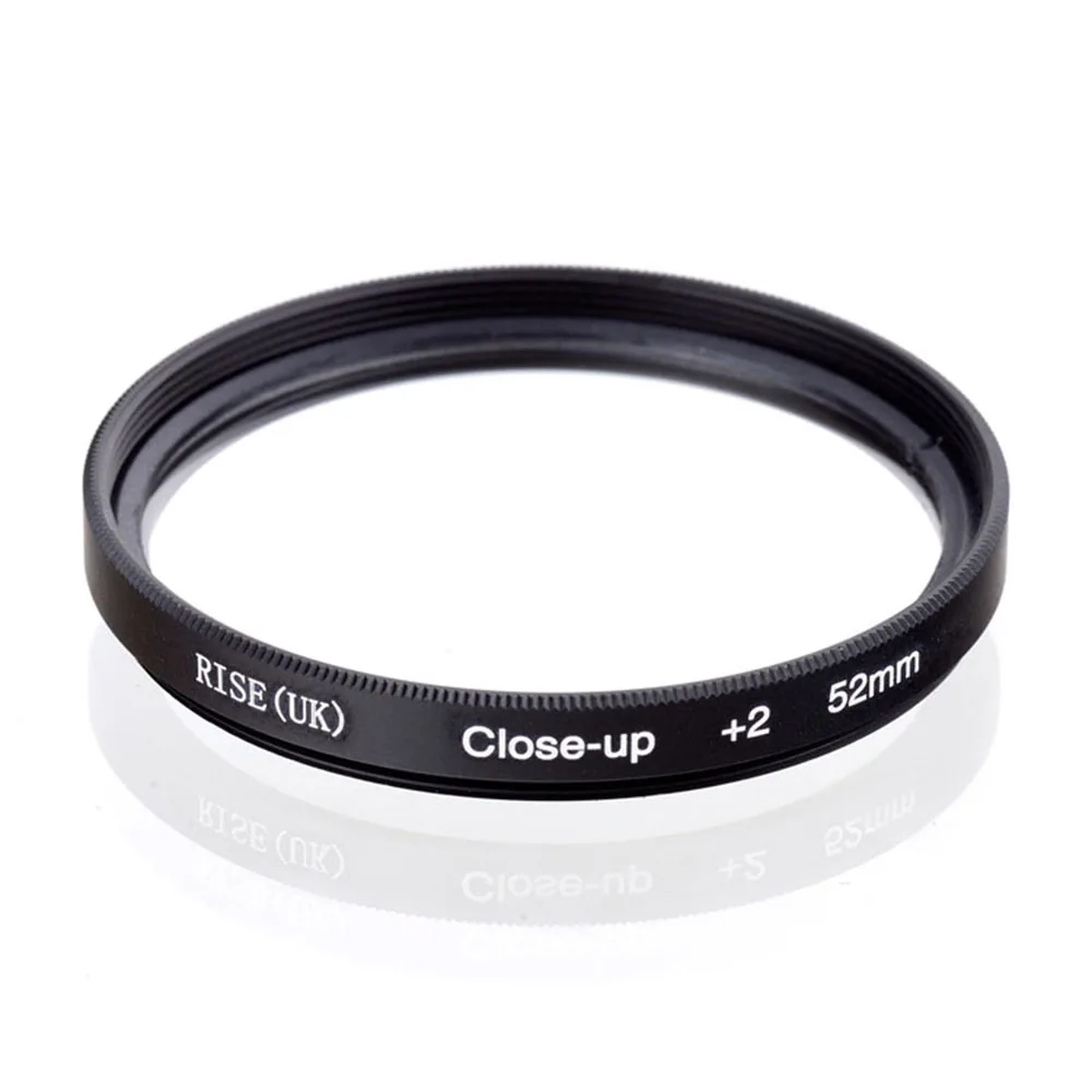

RISE(UK) 52mm Close-Up +2 Macro Lens Filter for Nikon Canon SLR DSLR Camera