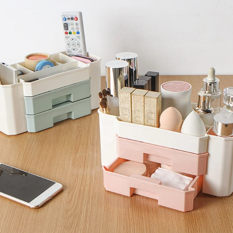 Desktop Makeup Box Professional Saving Space Home Storage Box Desktop Comestics Storage Case Drawer Type Box Cosmetic Organizer
Desktop Makeup Box Professional Saving Space Home Storage Box Desktop Comestics Storage Case Drawer Type Box Cosmetic Organizer