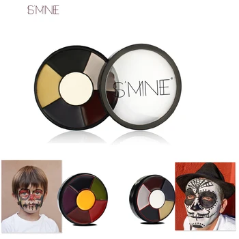 6 Color Oil Painting Opera Facial Body Oil Paint Clown Fans Devil Ghost Face Painting Non Toxic Christmas Halloween Party Tools
6 Color Oil Painting Opera Facial Body Oil Paint Clown Fans Devil Ghost Face Painting Non Toxic Christmas Halloween Party Tools