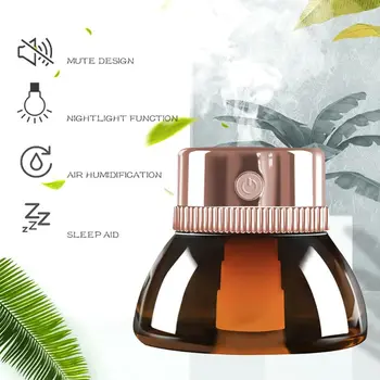 200ml Ultrasonic Essential Oil Diffuser Mini Aromatherapy Air Humidifier Night Light for Home Use
200ml Ultrasonic Essential Oil Diffuser Mini Aromatherapy Air Humidifier Night Light for Home Use