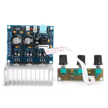TDA2030A 2.1 Sound Channel Adjustable Volume Good Heat Dissipation Performance Bookshelf Speaker Audio Power Amplifier Board
TDA2030A 2.1 Sound Channel Adjustable Volume Good Heat Dissipation Performance Bookshelf Speaker Audio Power Amplifier Board