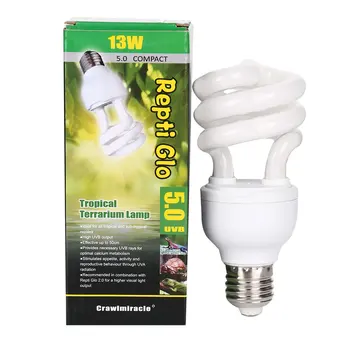 Newest Arrival 5.0 10.0 13W UV/UVB Lamp Bulb for Reptile Turtle Lizard Snake Energy Saving UV Lamp Desert
Newest Arrival 5.0 10.0 13W UV/UVB Lamp Bulb for Reptile Turtle Lizard Snake Energy Saving UV Lamp Desert