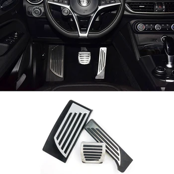 Car Fashion Decoration Modified Accessory For ALFA Romeo Giulia Stelvio AT Accelerator Brake Footrest Pedal Pad Special Pad
Car Fashion Decoration Modified Accessory For ALFA Romeo Giulia Stelvio AT Accelerator Brake Footrest Pedal Pad Special Pad