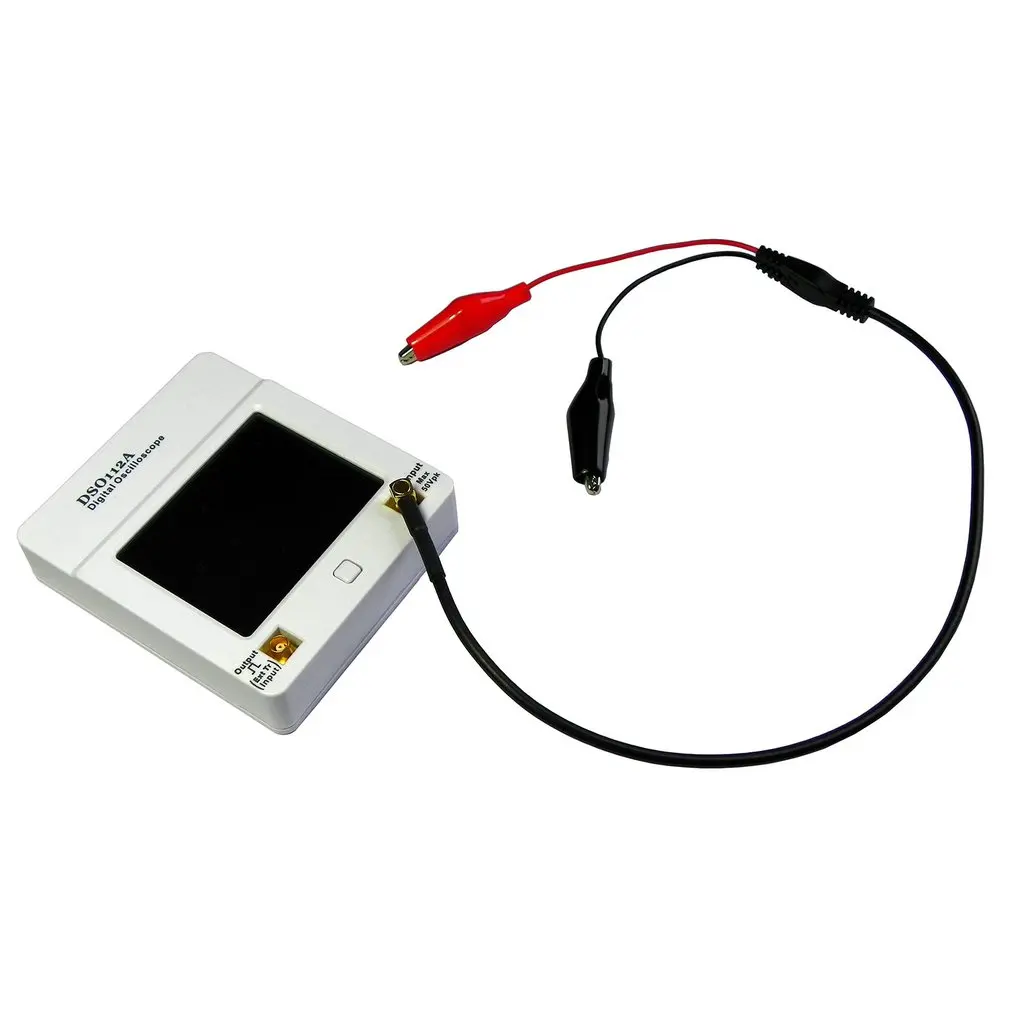 DSO112A Handheld Oscilloscope Mini Analyzer USB 5Msps Touch Screen Digital Storage Portable 2MHz Durable Stable Tools Sale
DSO112A Handheld Oscilloscope Mini Analyzer USB 5Msps Touch Screen Digital Storage Portable 2MHz Durable Stable Tools Sale