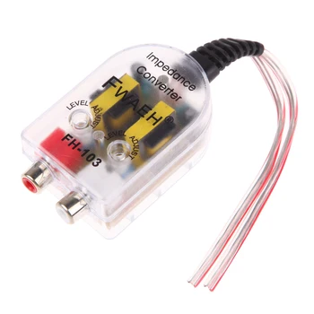 12V Car Stero Radio Speaker High To Low RCA Line Audio Impedance Converter Vehicle Amplifier Converter Car Styling
12V Car Stero Radio Speaker High To Low RCA Line Audio Impedance Converter Vehicle Amplifier Converter Car Styling