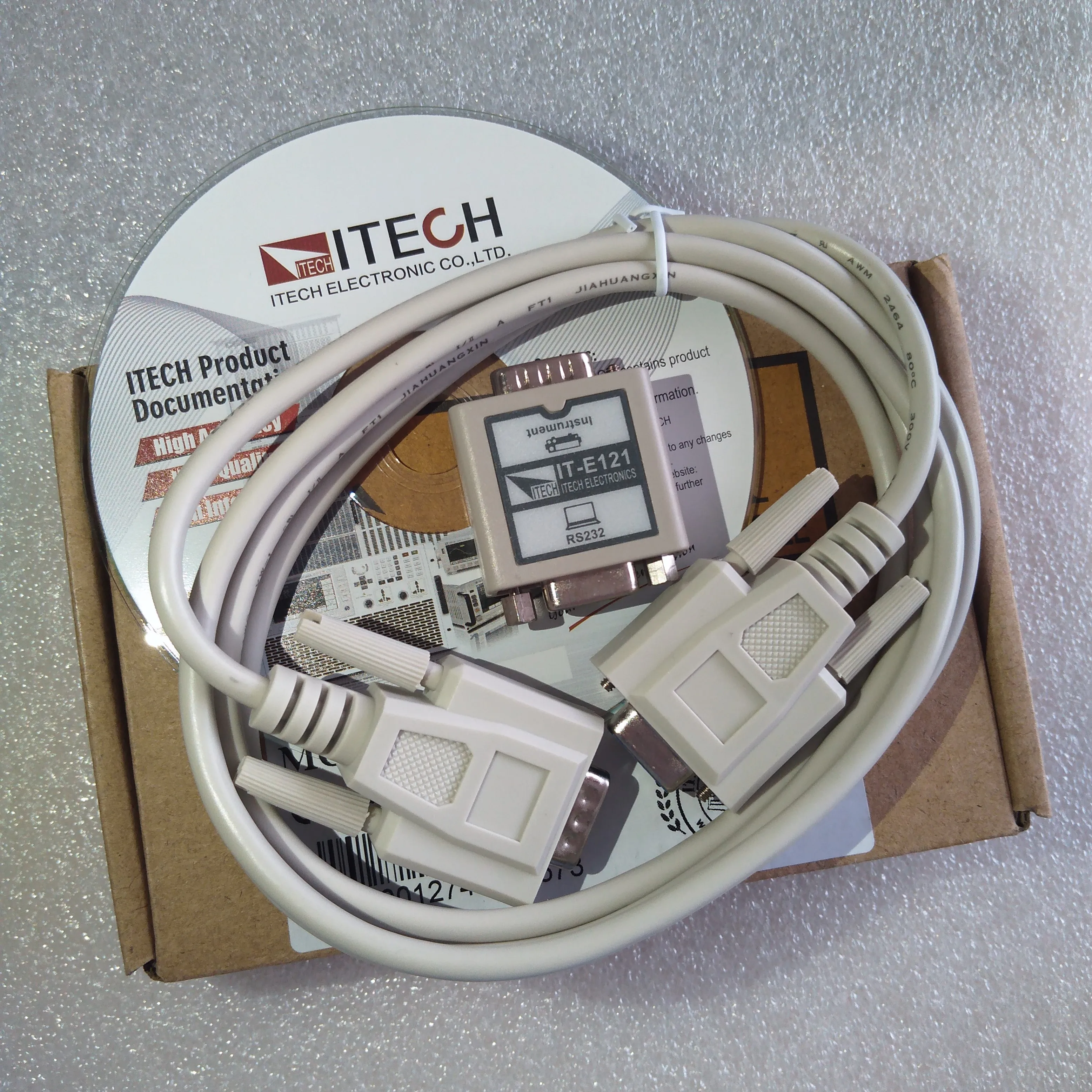 brandItech Electronics IT-E121 Isolated RS232 Communication Cable For Electronic Loads
brandItech Electronics IT-E121 Isolated RS232 Communication Cable For Electronic Loads