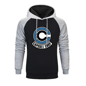 Funny Japanese Dragon Ball Hoodie Sweatshirt Casual Capsule Corp Print Raglan Hoodies Sweatshirt Men Winter Harajuku Streetwear
Funny Japanese Dragon Ball Hoodie Sweatshirt Casual Capsule Corp Print Raglan Hoodies Sweatshirt Men Winter Harajuku Streetwear