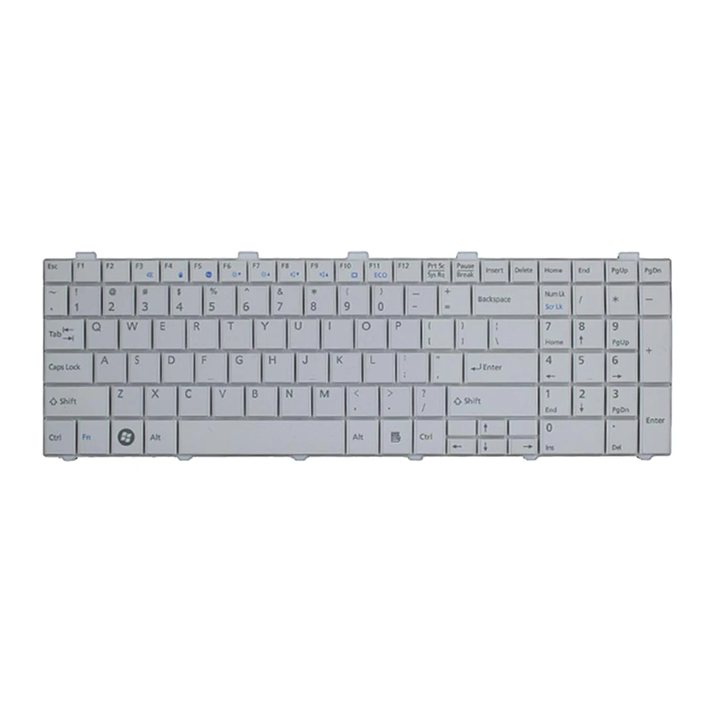 White English Keyboard Replacement for Fujitsu Lifebook AH530 AH531 NH751 A530 A531 Laptop Replacement Keyboards White English Keyboard Replacement for Fujitsu Lifebook AH530 AH531 NH751 A530 A531 Laptop Replacement Keyboards