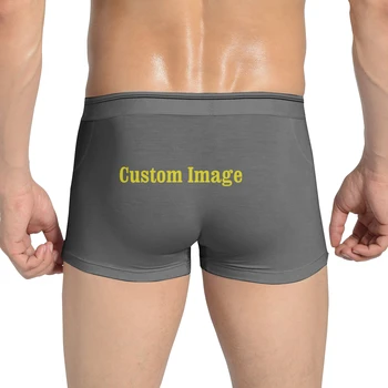 Customized Grey Men Boxer Soft Breathable Underwear Panties Underpants High Quality Print LOGO TEXT PHOTO Free Dropshipping
Customized Grey Men Boxer Soft Breathable Underwear Panties Underpants High Quality Print LOGO TEXT PHOTO Free Dropshipping
