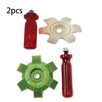 2pc Car A/C Radiator Condenser Evaporator Fin Air Conditioner Fin Repair Comb Cooler Condenser Compact Refrigeration Tool
2pc Car A/C Radiator Condenser Evaporator Fin Air Conditioner Fin Repair Comb Cooler Condenser Compact Refrigeration Tool