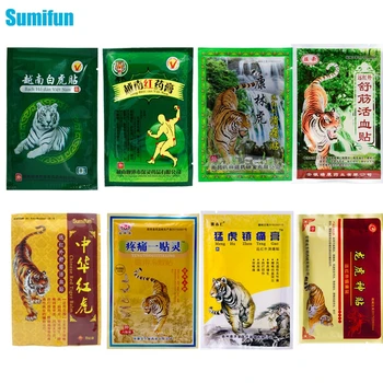 8Pcs/bag Of 8 Different Types Tiger Balm Plaster Pain Relief Patch Back Muscle Arthritis Joint Knee Arthritis Body Herbal Patch
8Pcs/bag Of 8 Different Types Tiger Balm Plaster Pain Relief Patch Back Muscle Arthritis Joint Knee Arthritis Body Herbal Patch