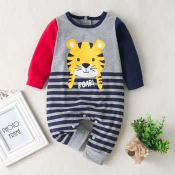 2020 Newborn Clothes Infant Toddler Baby Boys Clothes Stripes Long Sleeve Tiger Rompers Cotton Jumpsuit One Piece Casual Outfit
2020 Newborn Clothes Infant Toddler Baby Boys Clothes Stripes Long Sleeve Tiger Rompers Cotton Jumpsuit One Piece Casual Outfit