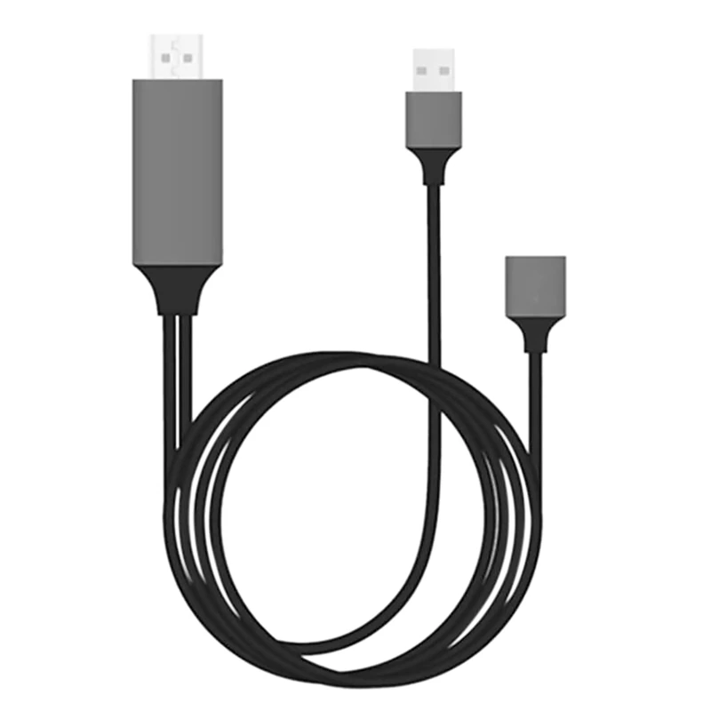 Для Apple Android Тип USB-C мобильный телефон для HDMI проекционная линия двойного