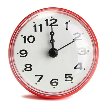 2.75 inch Waterproof Kitchen Bathroom Bath Shower Mirror Clock Suction Sucker Wall Color:Red
2.75 inch Waterproof Kitchen Bathroom Bath Shower Mirror Clock Suction Sucker Wall Color:Red
