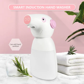 350ML Cute Pig Intelligent Disinfection IPX3 Liquid Soap Dispenser Automatic Induction Foam Washing Machine Infrared Sensor
350ML Cute Pig Intelligent Disinfection IPX3 Liquid Soap Dispenser Automatic Induction Foam Washing Machine Infrared Sensor