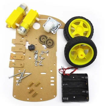 Smart Robot Car Kit Include Uno R3,Ultrasonic Sensor, Bluetooth Module For Arduino With Tutorial
Smart Robot Car Kit Include Uno R3,Ultrasonic Sensor, Bluetooth Module For Arduino With Tutorial