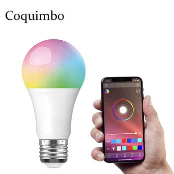 Smart LED Bulb Wifi RGB Timing Function Dimmable LED Lamp 220V 110V Compatible with Amazon Alexa/Google Home Assistant APP
Smart LED Bulb Wifi RGB Timing Function Dimmable LED Lamp 220V 110V Compatible with Amazon Alexa/Google Home Assistant APP