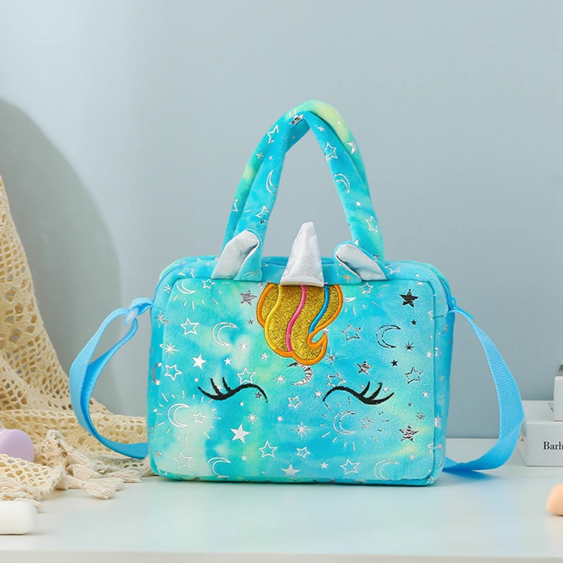 Soft Plush Unicorn Trendy Totes Bag For Kids Soft Plush Unicorn Trendy Totes Bag For Kids