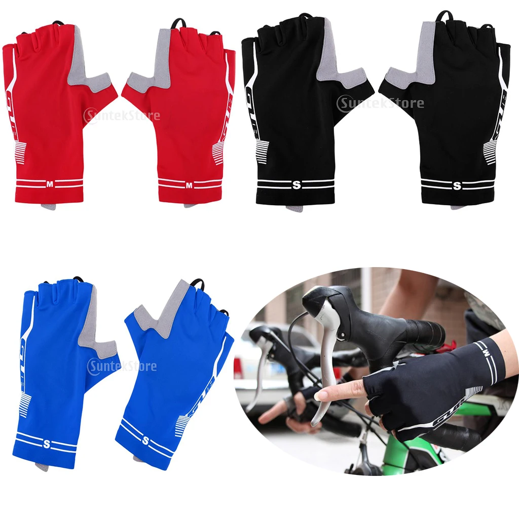Perfeclan Summer Breathable Cycling Motorcycle Half Finger Gloves Gel Padded Glove Work Out Fitness Glove Men Women S-XL Perfeclan Summer Breathable Cycling Motorcycle Half Finger Gloves Gel Padded Glove Work Out Fitness Glove Men Women S-XL