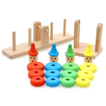 DIY Wooden Blocks Early Childhood Educational Control Balancer Blocks Wooden Rainbow Improve IQ Kid Gift
DIY Wooden Blocks Early Childhood Educational Control Balancer Blocks Wooden Rainbow Improve IQ Kid Gift