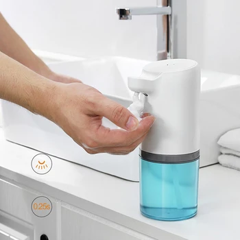 330ML Touchless Automatic Soap Dispenser Smart Foam Machine Infrared Sensor Foam Soap Dispenser Hand Sanitizer Device Kitchen
330ML Touchless Automatic Soap Dispenser Smart Foam Machine Infrared Sensor Foam Soap Dispenser Hand Sanitizer Device Kitchen