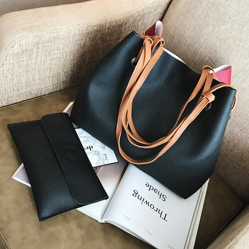 2017 New Style Mixed Colors Two-Piece Set Different Size Bags Western Style Joint Hand Large Bag Single-shoulder Bag for Women W
2017 New Style Mixed Colors Two-Piece Set Different Size Bags Western Style Joint Hand Large Bag Single-shoulder Bag for Women W