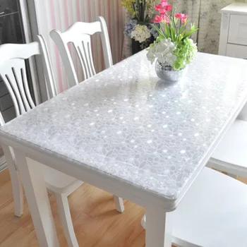 PVC Tablecloth Waterproof Flower Table Cloths Oil-proof Anti-scalding with Kitchen Pattern Protect the Dining Table Soft Glass
PVC Tablecloth Waterproof Flower Table Cloths Oil-proof Anti-scalding with Kitchen Pattern Protect the Dining Table Soft Glass