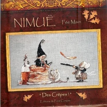 Lovely Counted Cross Stitch Kit Des Crepes Nimue Nium The Crepes Pancake Pancakes 
Lovely Counted Cross Stitch Kit Des Crepes Nimue Nium The Crepes Pancake Pancakes