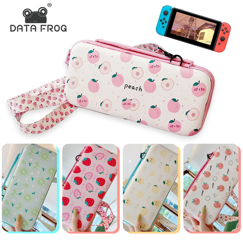 DATA FROG Fruit Style Portable Storage Bag For Nintendo Switch/Lite Console Travel Carrying Case For Nintendo Switch Accessories
DATA FROG Fruit Style Portable Storage Bag For Nintendo Switch/Lite Console Travel Carrying Case For Nintendo Switch Accessories
