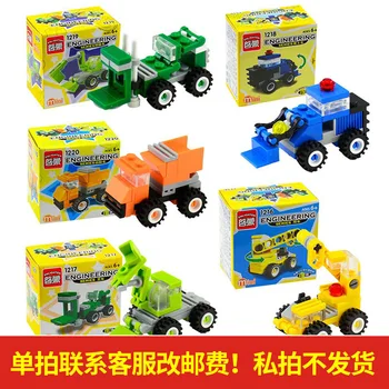 ENLIGHTEN building blocks 1216-1220DIY mini engineering vehicle small building block ENLIGHTEN Building Blocks Children's assemb
ENLIGHTEN building blocks 1216-1220DIY mini engineering vehicle small building block ENLIGHTEN Building Blocks Children's assemb