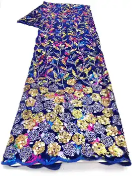 Latest sequince Lace Fabric nigerian tulle voice Lace Fabric 2020 High Quality African lace Fabric For party Dresses 
Latest sequince Lace Fabric nigerian tulle voice Lace Fabric 2020 High Quality African lace Fabric For party Dresses