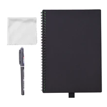 Smart Reusable Erasable Notebook Paper Erase Notepad Note Pad Lined With Pen Pocketbook Diary Journal Office School Drawing Gift
Smart Reusable Erasable Notebook Paper Erase Notepad Note Pad Lined With Pen Pocketbook Diary Journal Office School Drawing Gift
