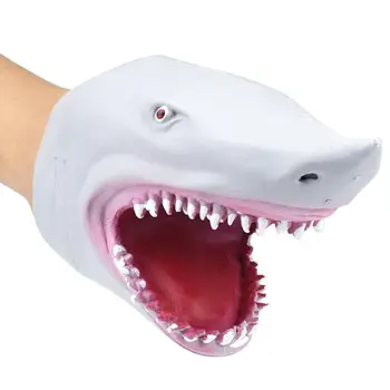 Shark Hand Puppet for Stories Non-toxic Soft Silicone Animal Head Hand Puppet Realistic Figure Toy for Kids Gift
Shark Hand Puppet for Stories Non-toxic Soft Silicone Animal Head Hand Puppet Realistic Figure Toy for Kids Gift