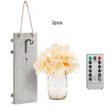 Creative Wood Board Led Mason Jar Lantern Simulation Eternal Flower Wood Wall Yard Lamp Retro Style Garden Lantern
Creative Wood Board Led Mason Jar Lantern Simulation Eternal Flower Wood Wall Yard Lamp Retro Style Garden Lantern