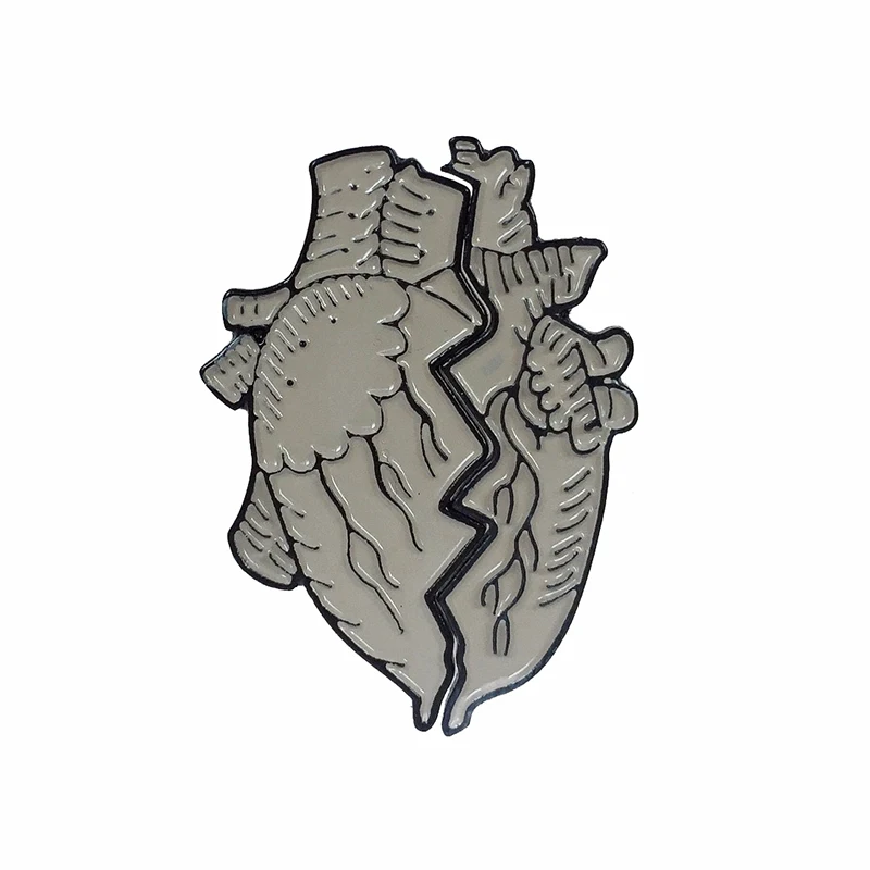 Heart Enamel Pin Botany Appearance brooch Denim Jeans shirt bag Organ Jewelry gift for friends 
Heart Enamel Pin Botany Appearance brooch Denim Jeans shirt bag Organ Jewelry gift for friends