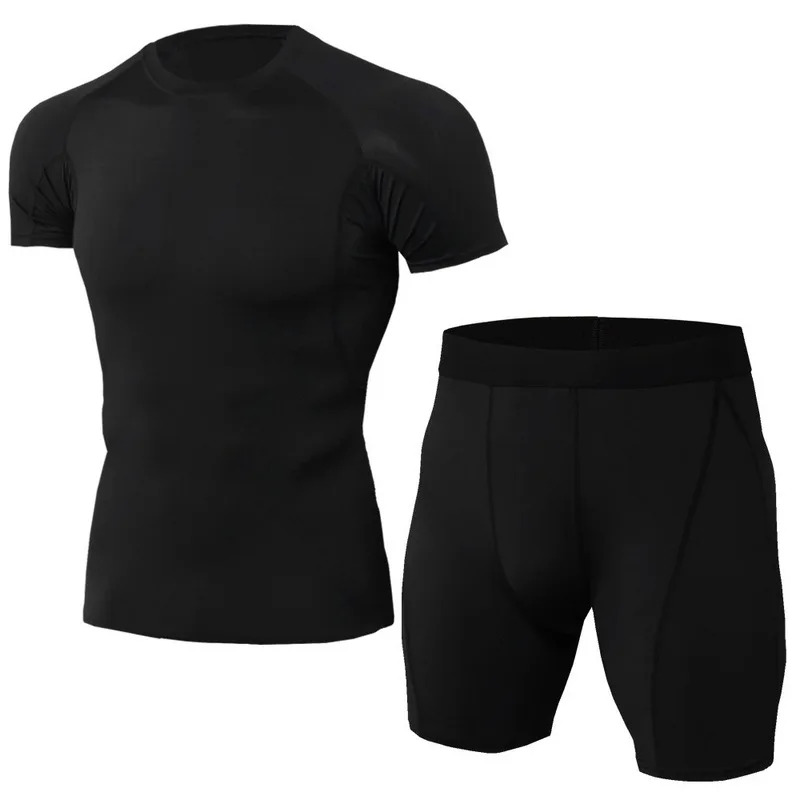 2 Pcs/Set Men's Tracksuit Gym Fitness Compression Sports Suit Clothes Running Jogging Sport Wear Exercise Workout Tights
2 Pcs/Set Men's Tracksuit Gym Fitness Compression Sports Suit Clothes Running Jogging Sport Wear Exercise Workout Tights