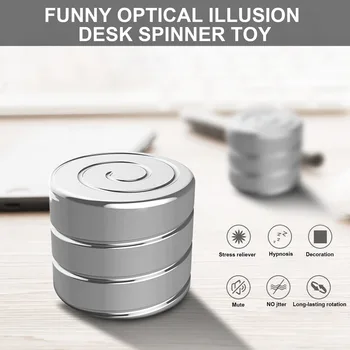 Kids Adults Mini Stainless Steel Desk Spinner Fingertip Gyroscope Hypnosis Finger Rotary Gyro Decompression Anti Stress Toy
Kids Adults Mini Stainless Steel Desk Spinner Fingertip Gyroscope Hypnosis Finger Rotary Gyro Decompression Anti Stress Toy