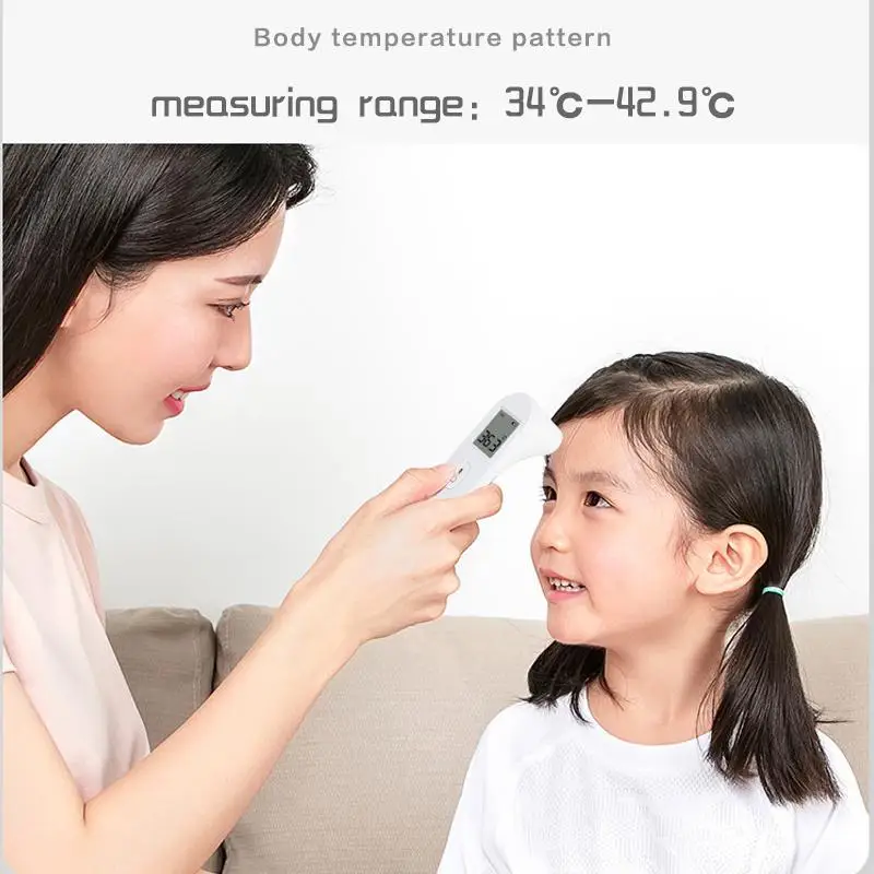 Baby Digital Temperatur Thermometer IR Infrared Thermometer Non-contact Forehead Body Surface Temperature instruments for Adult
Baby Digital Temperatur Thermometer IR Infrared Thermometer Non-contact Forehead Body Surface Temperature instruments for Adult