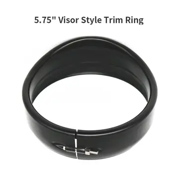 5.75Inch Visor Style LED Headlight Headlamp Trim Ring for Sportster Softail Touring Road King Motorbikes
5.75Inch Visor Style LED Headlight Headlamp Trim Ring for Sportster Softail Touring Road King Motorbikes