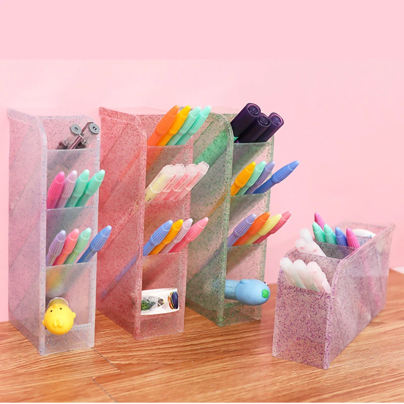High Capacity Pen Holder Pencil Pot Box Office School Accessories Storage Container Stationery Decor Storage Desk Organizer Gift
High Capacity Pen Holder Pencil Pot Box Office School Accessories Storage Container Stationery Decor Storage Desk Organizer Gift