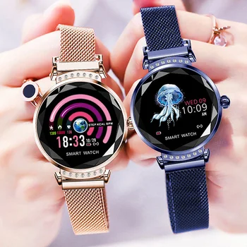 Smart ElectronicsH2 Color Screen Ladies Physiological Period Reminds Heart Rate Monitoring Health Smart Watches for Android IOS
Smart ElectronicsH2 Color Screen Ladies Physiological Period Reminds Heart Rate Monitoring Health Smart Watches for Android IOS