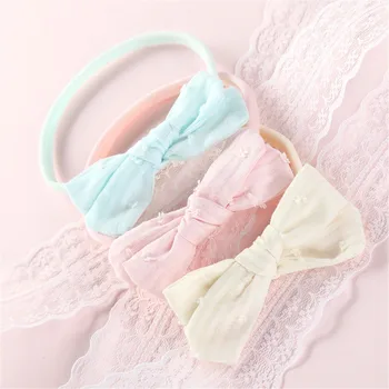 3pc Cute Fashion Hair Bow Headband Handmade Hairbow Headbands Soft Nylon Headwear Elastic Hair Accessories Cotton Head band
3pc Cute Fashion Hair Bow Headband Handmade Hairbow Headbands Soft Nylon Headwear Elastic Hair Accessories Cotton Head band