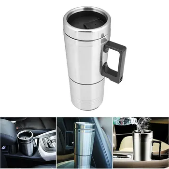Vehicle Heating Cup Stainless Steel Car Electric Kettle Coffee Tea Thermos Water Heating Cup 12V Car Water Heater термос 
Vehicle Heating Cup Stainless Steel Car Electric Kettle Coffee Tea Thermos Water Heating Cup 12V Car Water Heater термос
